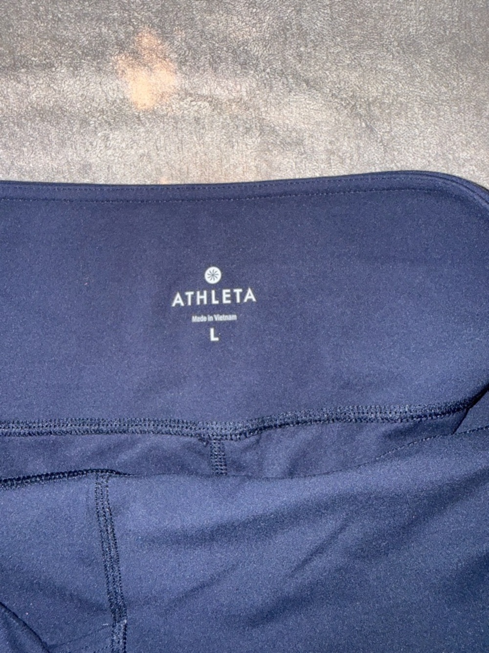 Athleta Deep Navy High-Waist Performance Leggings